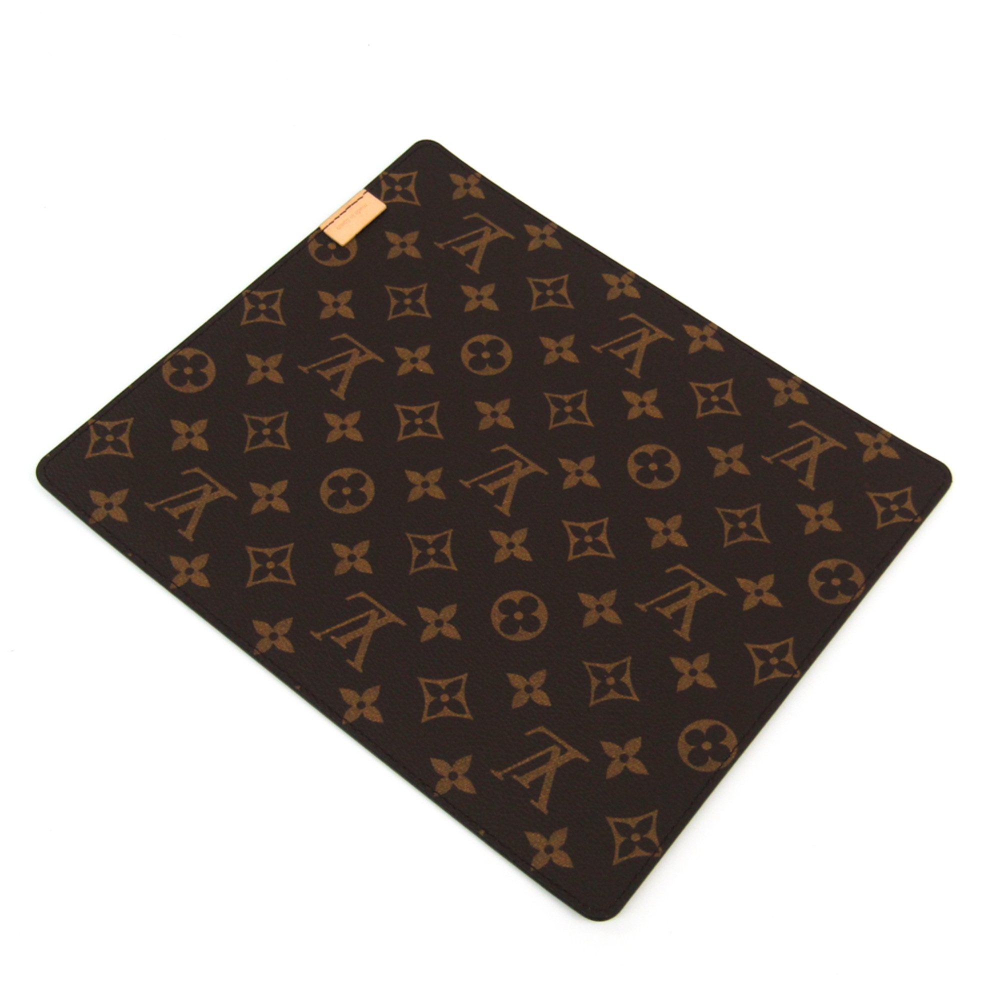 Louis Vuitton Monogram Tapi  Sri Gaston JR GI0002 Mouse pad Monogram,Navy