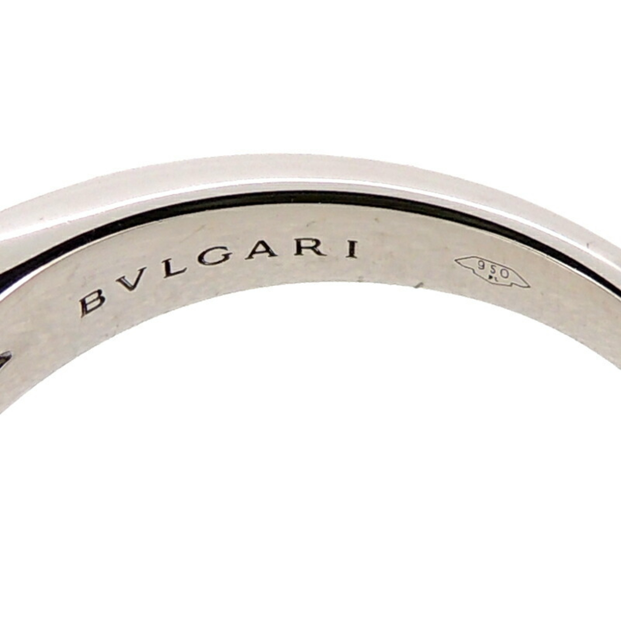 Bvlgari Pt950 Incontro Damore Ladies Ring Platinum 7.5