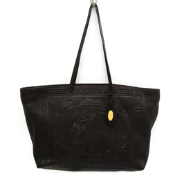 Fendi Selleria 8BH185 Women's Undefined,Leather Tote Bag Dark Brown