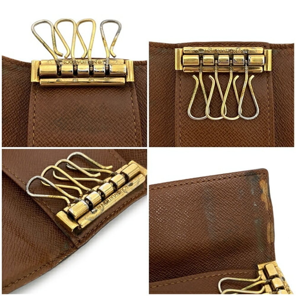 Louis Vuitton Monogram Multicles 4 Key Holder Case 127lv26