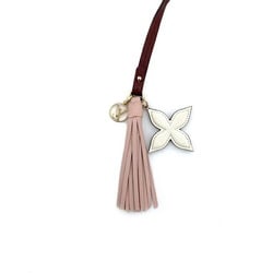 Louis Vuitton Bag Charm Bijoux Sack Tassel Red Pink White Gold M80244 Leather GP CX1210 LOUIS VUITTON Monogram Flower LV Circle Ladies