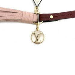 Louis Vuitton Bag Charm Bijoux Sack Tassel Red Pink White Gold M80244 Leather GP CX1210 LOUIS VUITTON Monogram Flower LV Circle Ladies