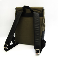 Furla Unisex Canvas Backpack Black,Navy,Olive,White