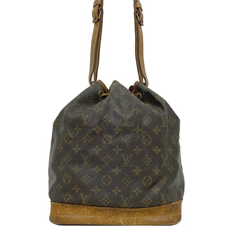 Authentic Louis Vuitton Monogram Noe Shoulder Bag M42224 LV