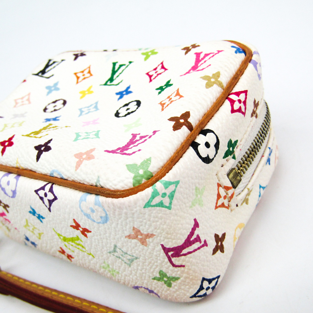 LOUIS VUITTON Pouch Mini Bag Trousse Wapiti White Multicolour M58033