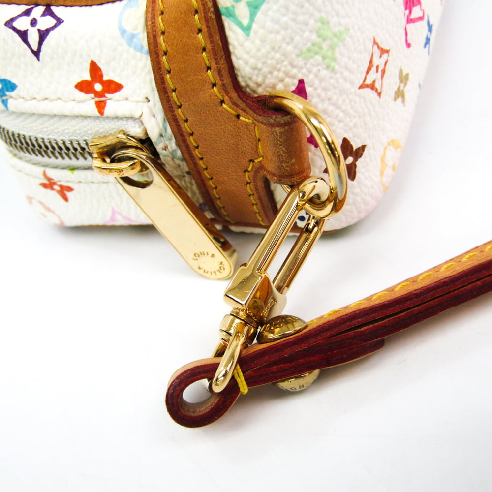 LOUIS VUITTON Pouch Mini Bag Trousse Wapiti White Multicolour M58033