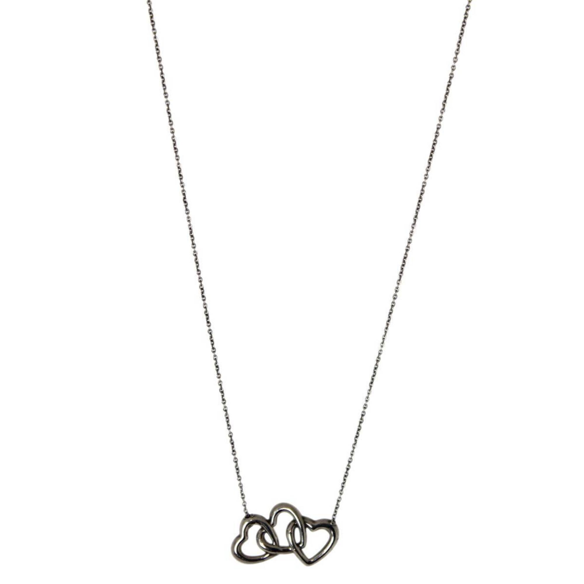 Tiffany & Co. Chain Necklace Heart Motif Sv925 Approx. 41cm