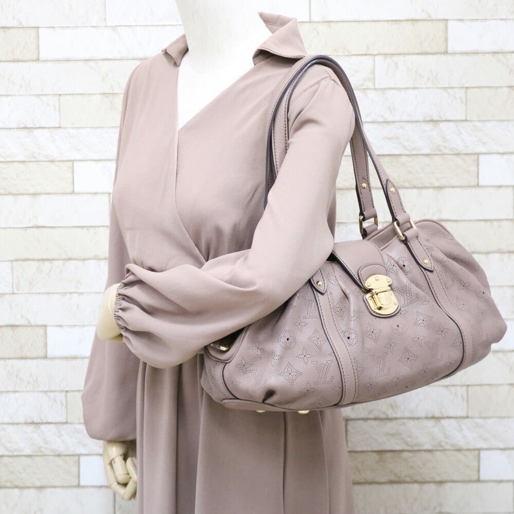 Louis Vuitton Lunar Pm Mahina Women'S Shoulder Bag Sable