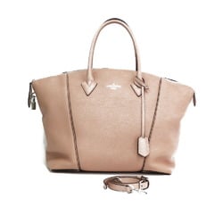 LOUIS VUITTON Louis Vuitton Handbag Lockit MM Parnacea M94594 Magnolia Pink Ladies