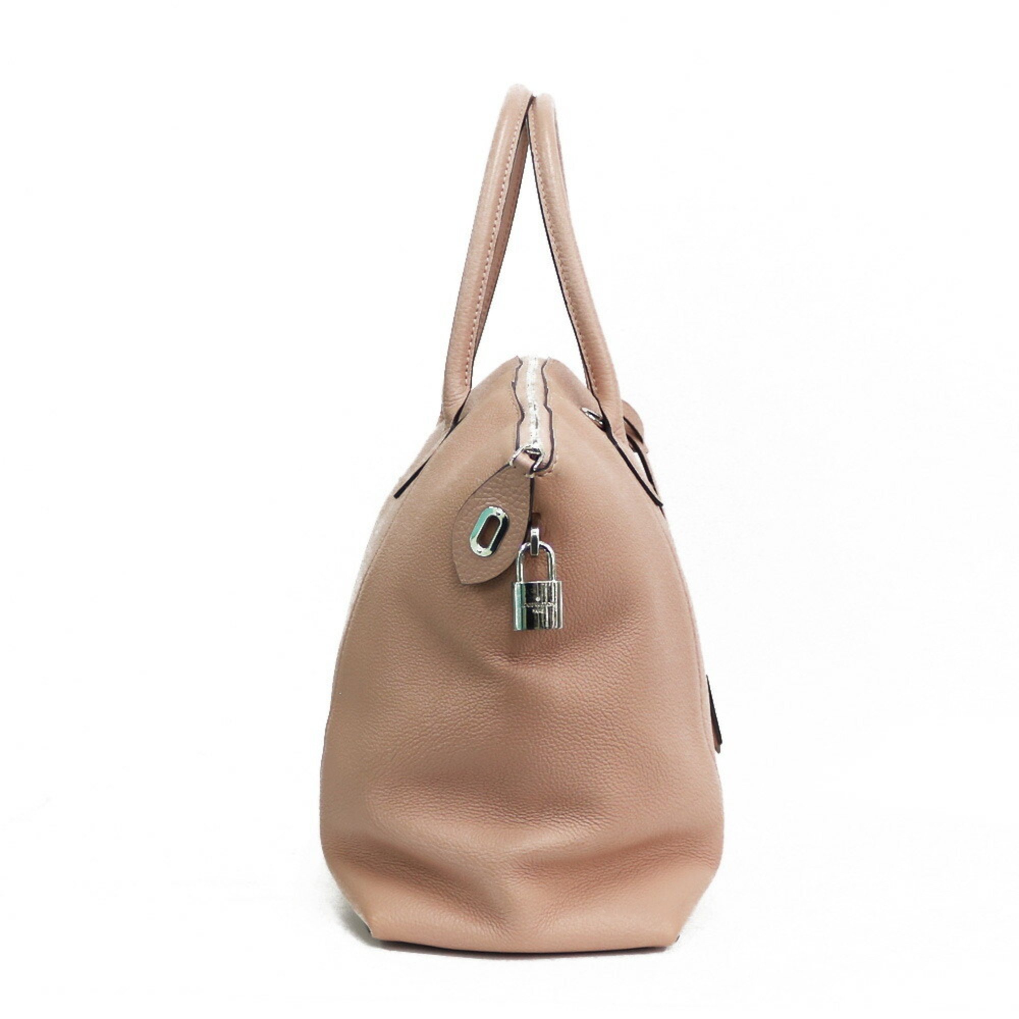 LOUIS VUITTON Louis Vuitton Handbag Lockit MM Parnacea M94594 Magnolia Pink Ladies