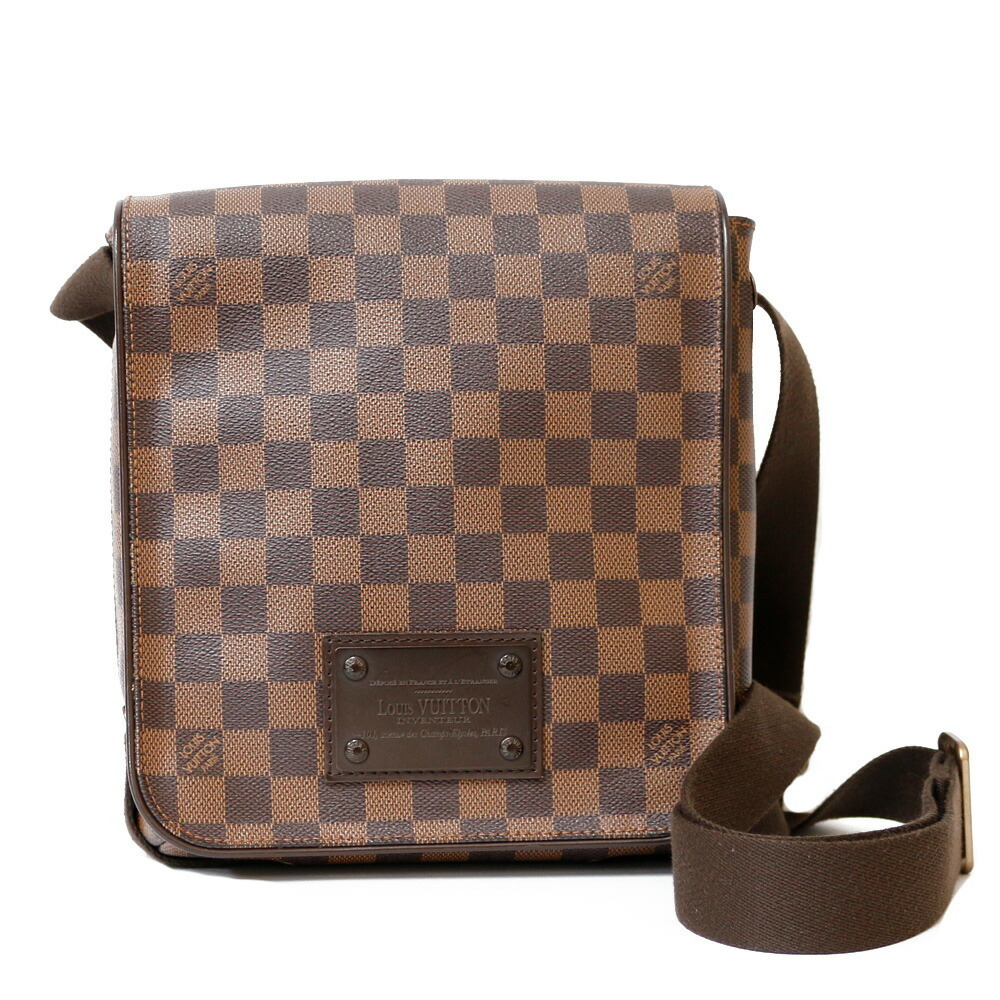 Louis Vuitton Damier Ebene Brooklyn PM N51210 Brown Cloth ref