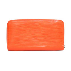 Louis Vuitton Orange Epi Leather Zippy Wallet Louis Vuitton