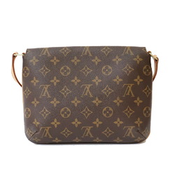 LOUIS VUITTON Shoulder Bag Monogram Musette Tango M51388 Brown Women's Canvas