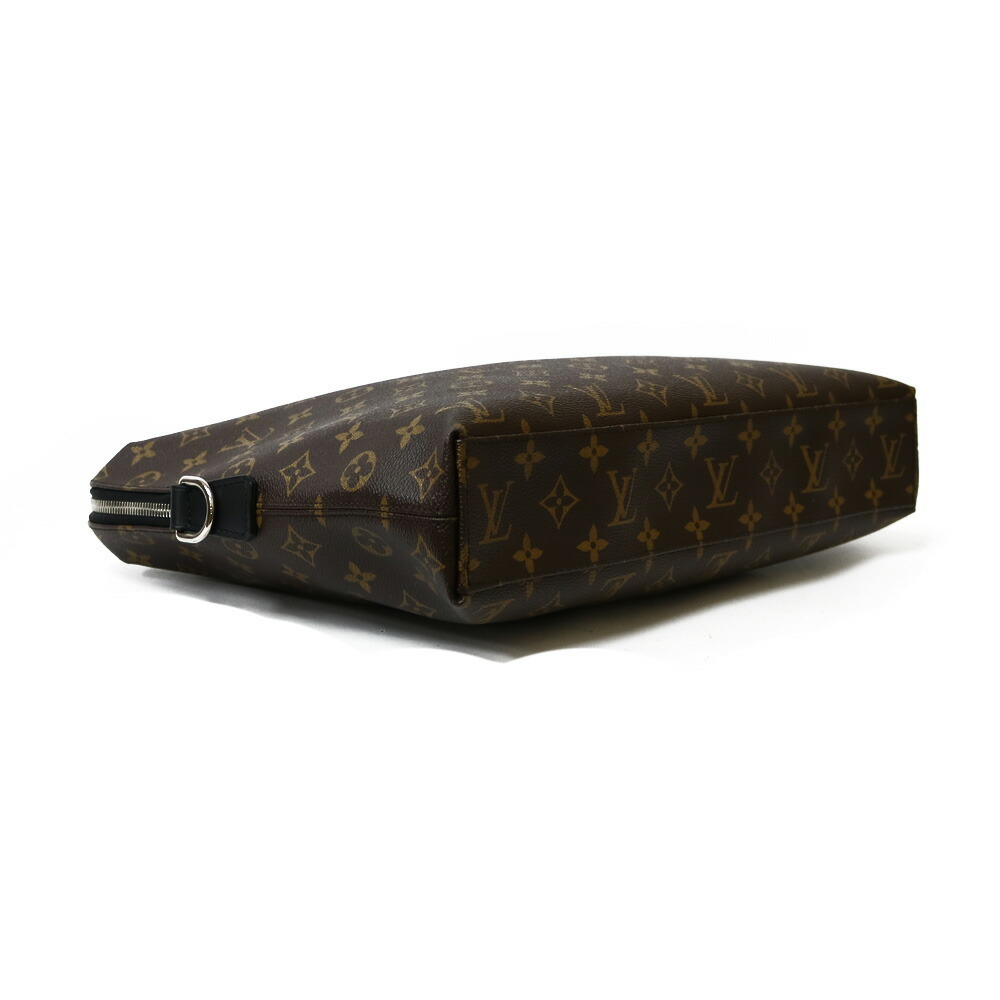 LOUIS VUITTON Business bag M40868 Brown Monogram Macasa Porte