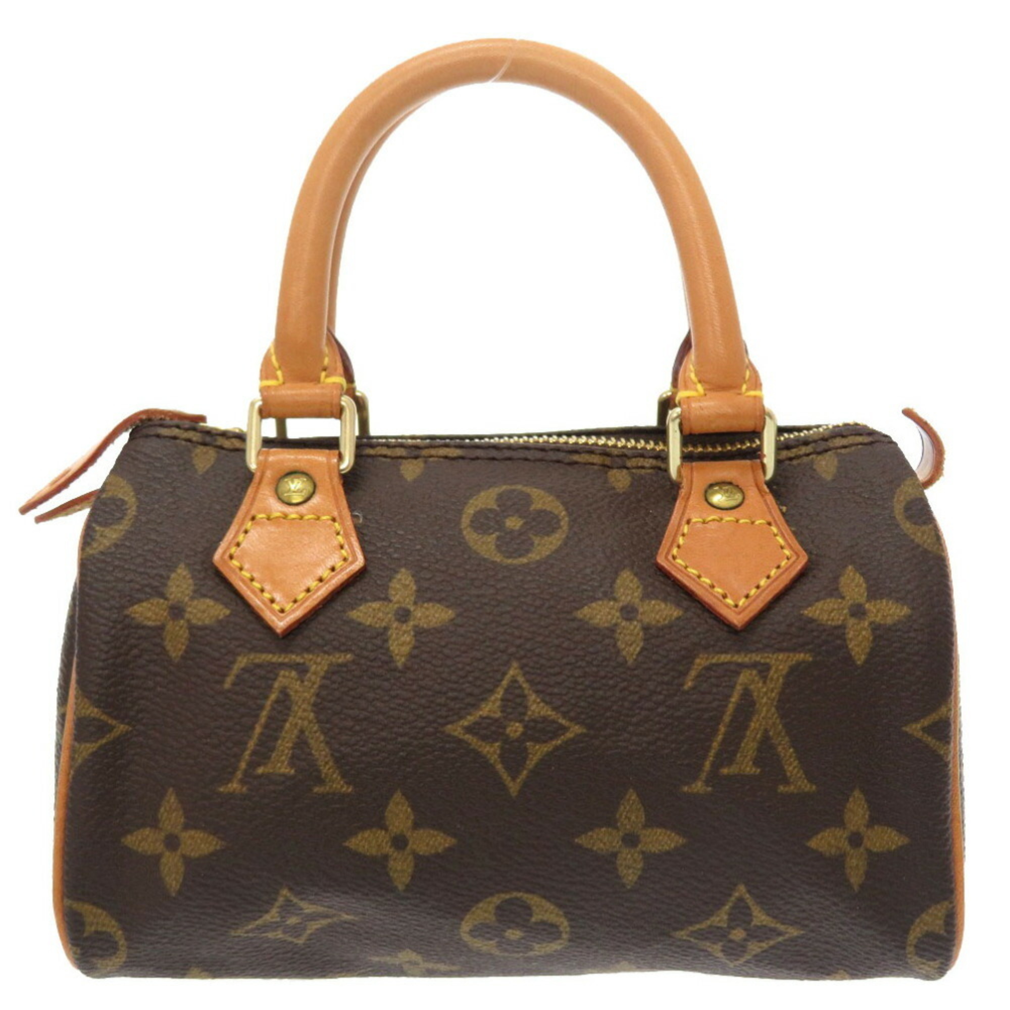 Louis Vuitton Monogram Mini Speedy M41534 Handbag 0363 LOUIS VUITTON