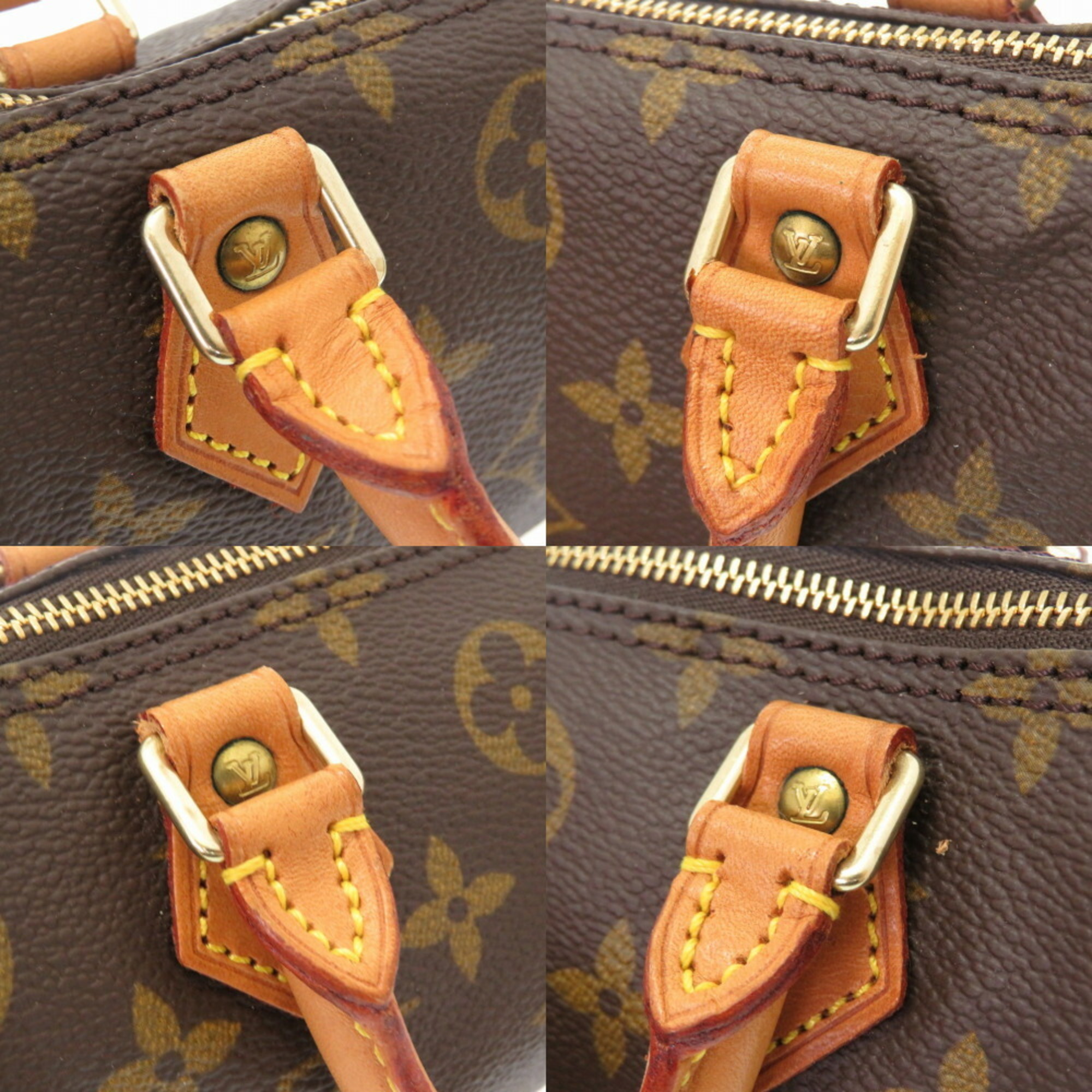 Louis Vuitton Monogram Mini Speedy M41534 Handbag 0363 LOUIS VUITTON