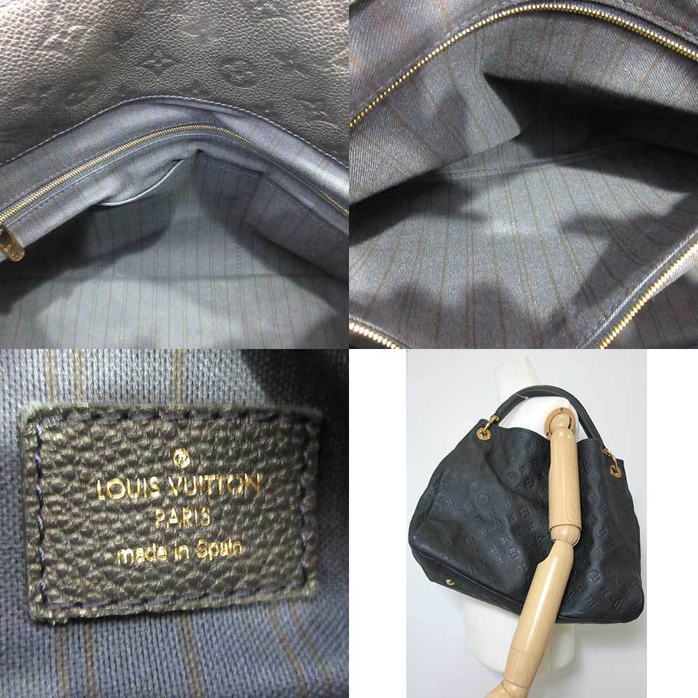 Totally handbag Louis Vuitton Navy in Synthetic - 31915808