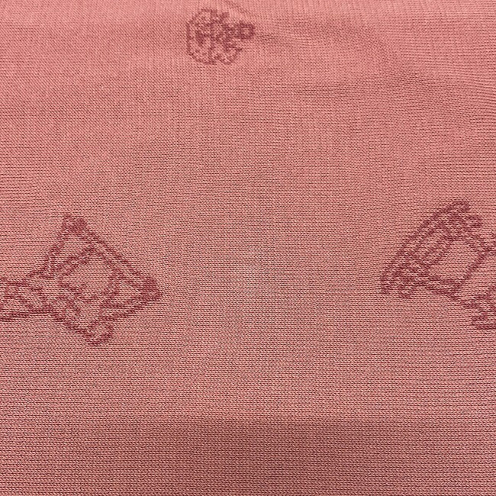 Hermes Kneeling Pink Red Adada Cotton HERMES Horse Pattern Rocking Ladies Blanket Size