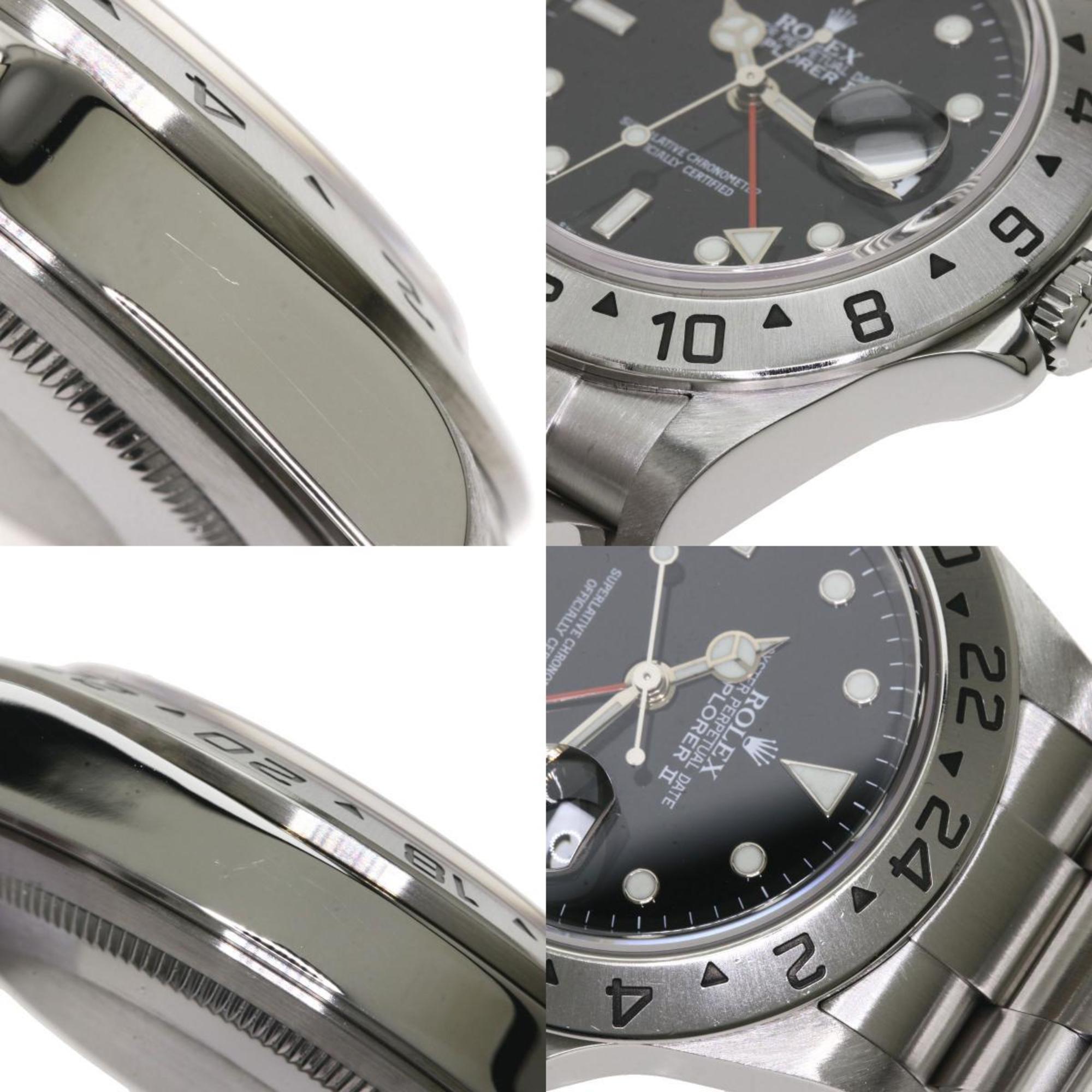 Rolex 16570T Explorer 2 Watch Stainless Steel / SS Men's ROLEX