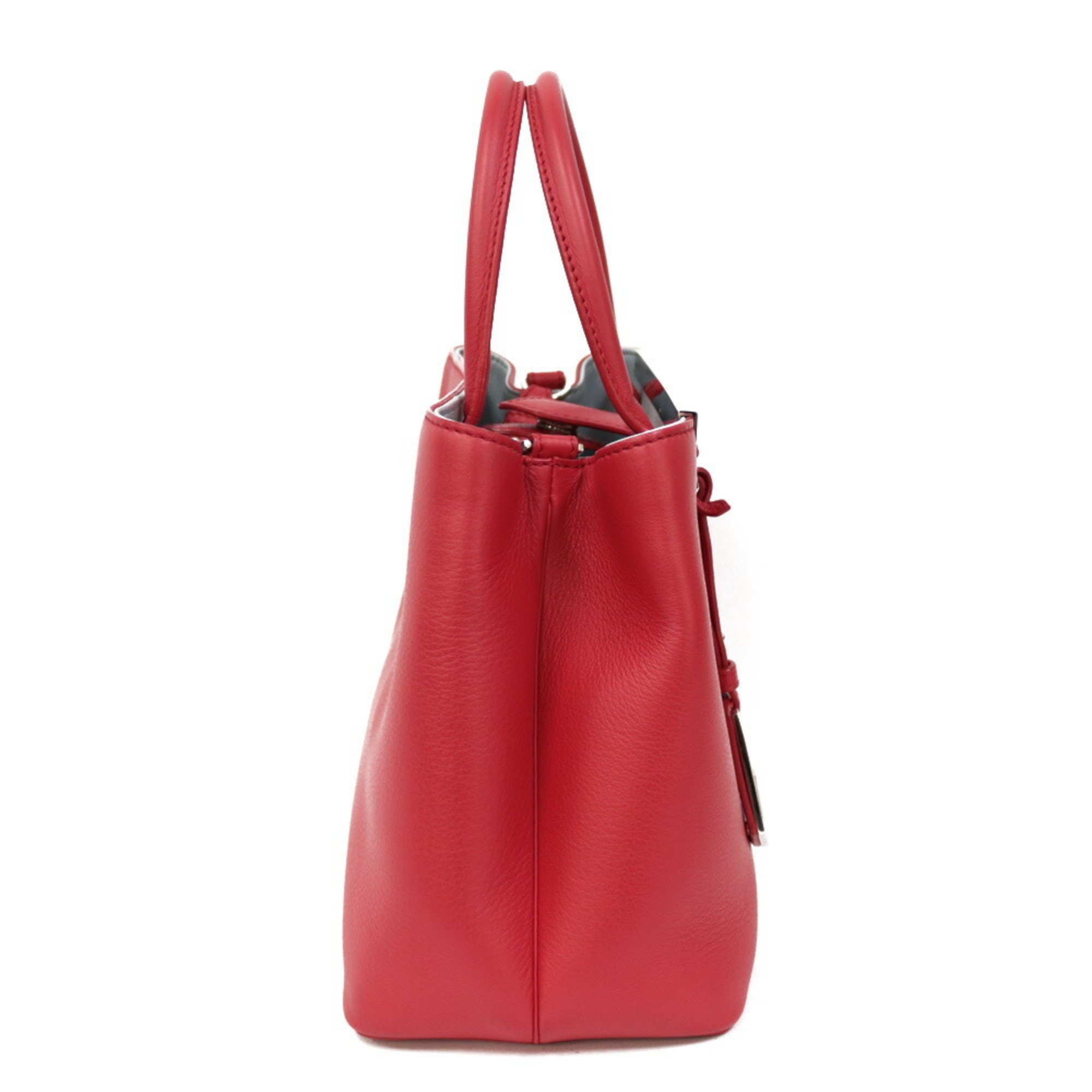 FENDI Shoulder Bag Handbag Toujour Red Ladies