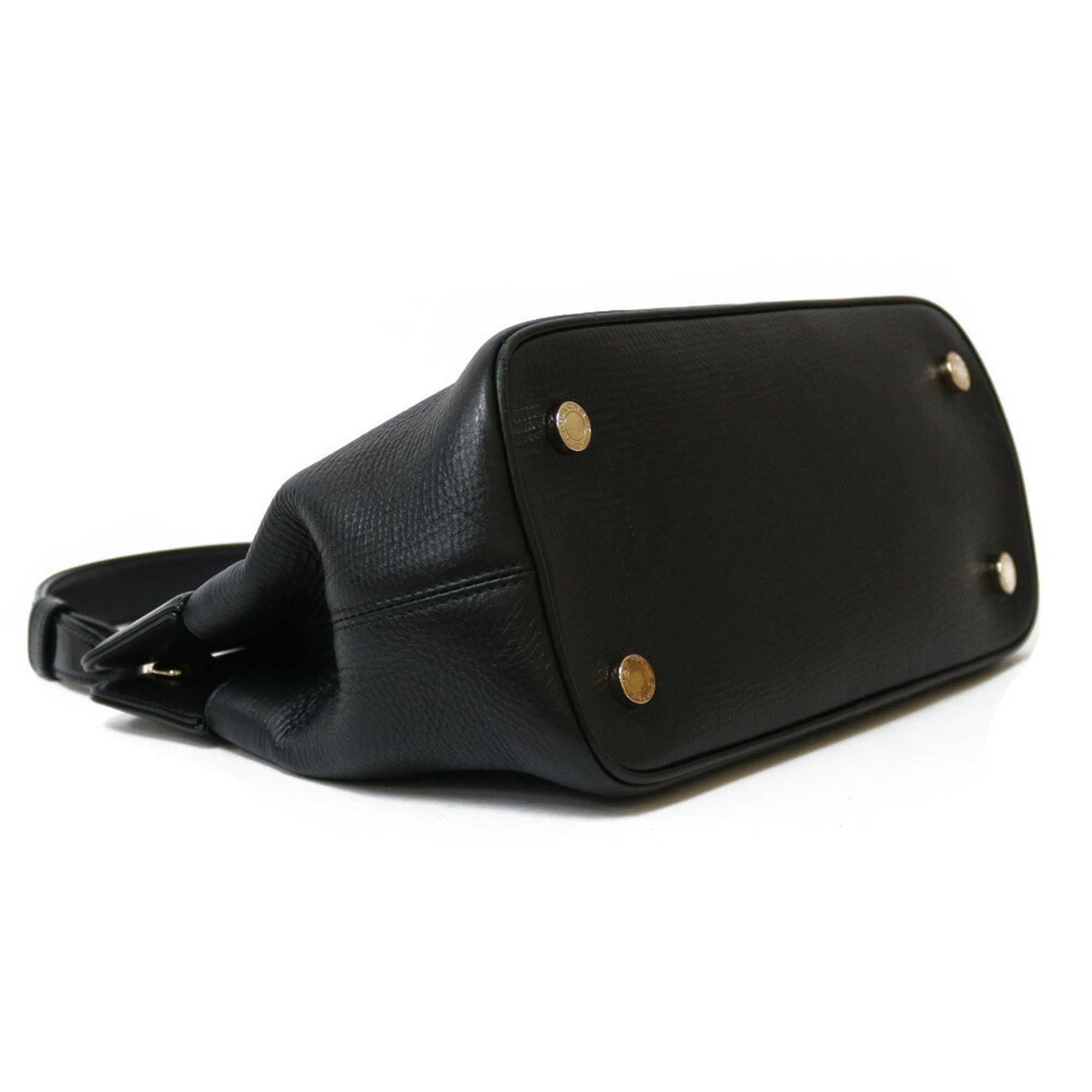 BVLGARI Bvlgari Shoulder Bag Handbag Black Ladies