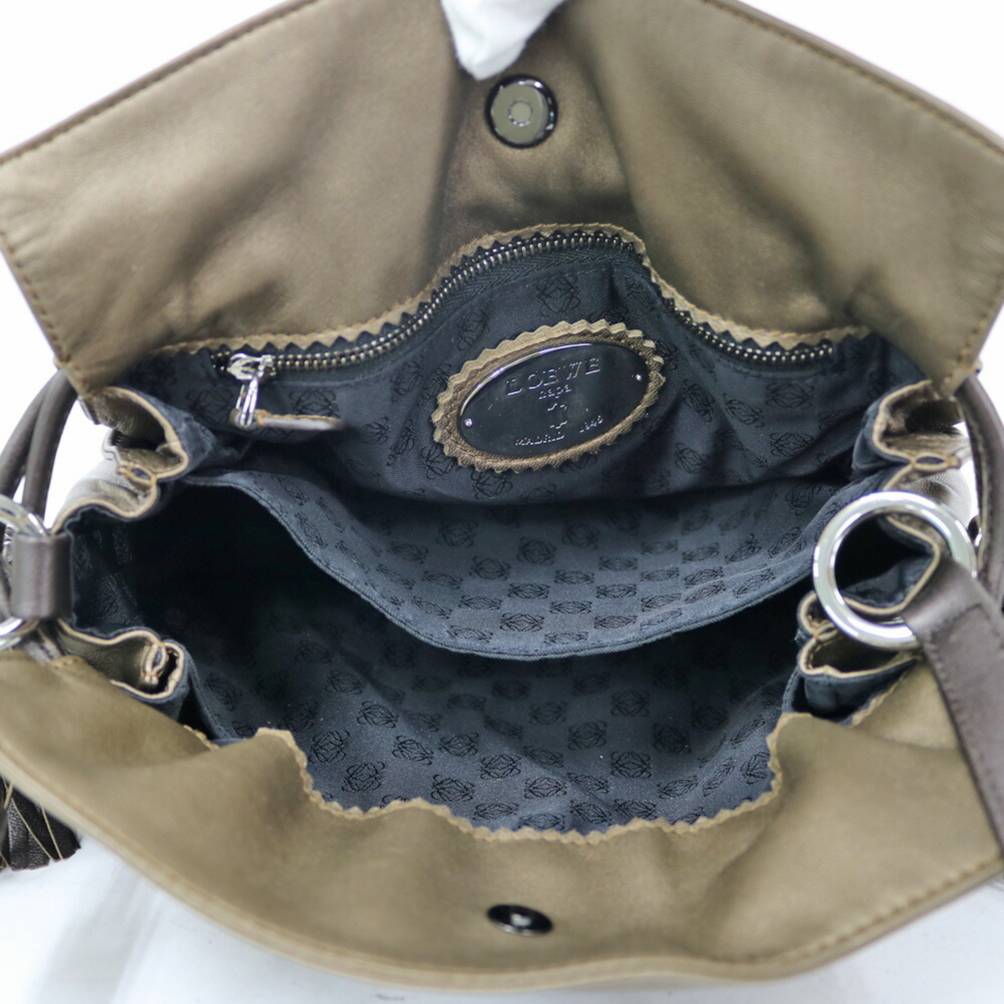 LOEWE Loewe Shoulder Bag Flamenco Bronze Ladies | eLADY Globazone