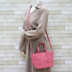 JIMMY CHOO Shoulder Bag Pink Ladies Leather