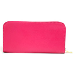 SAINT LAURENT round wallet fuchsia pink 326599 ladies special price