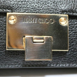JIMMY CHOO Black Women's Leather