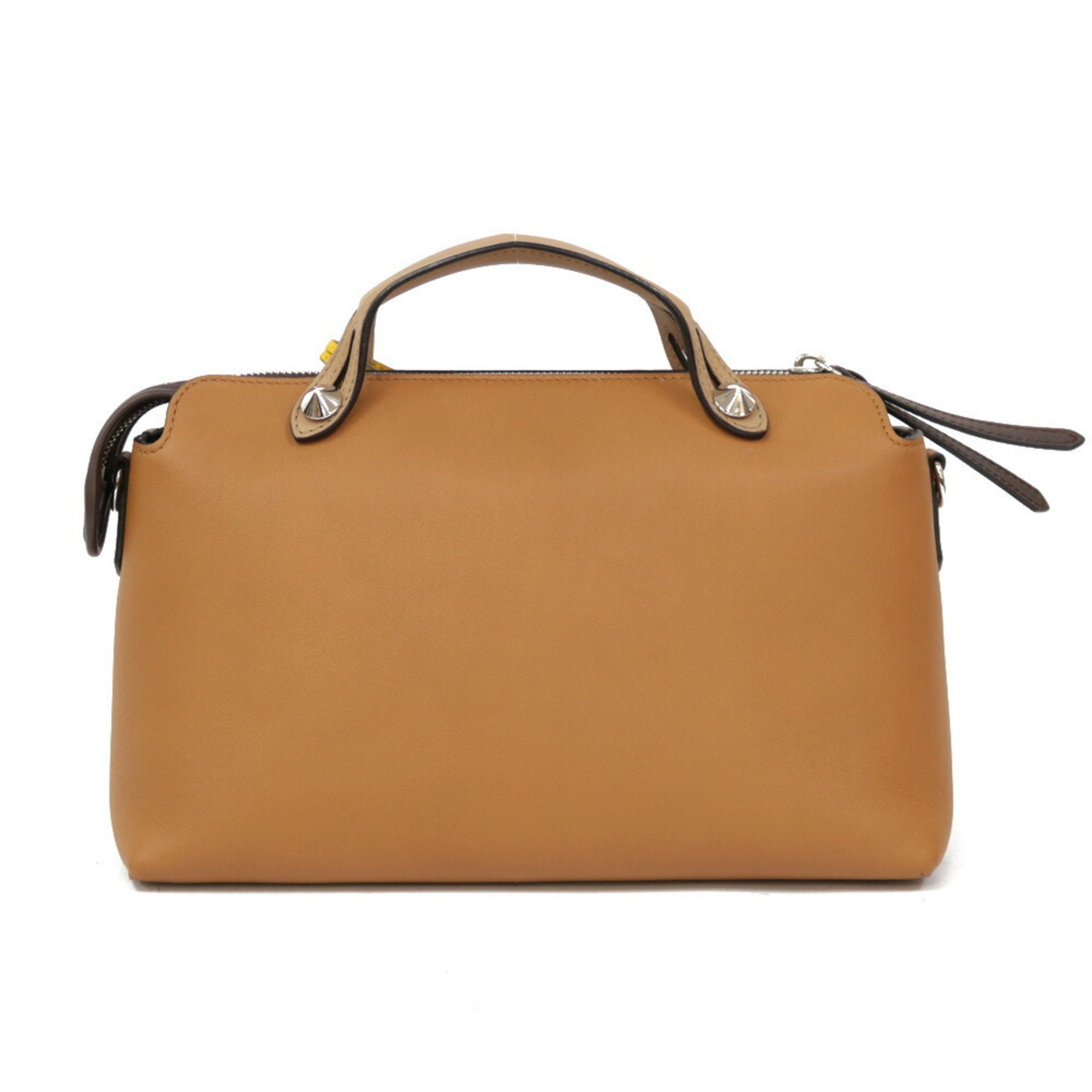 FENDI Shoulder Bag Handbag By The Way Brown Ladies