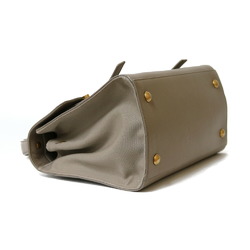 SAINT LAURENT shoulder bag muse to gray ladies leather