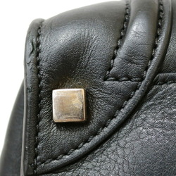 CELINE Celine Shoulder Bag Luggage Phantom Black Women's Leather
