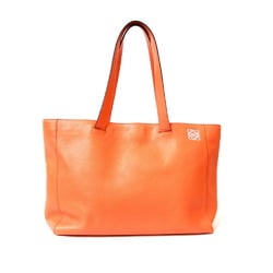 LOEWE Loewe Shoulder Bag East Waist Shopper Tote Orange Ladies Leather