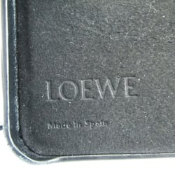Loewe Leather iPhone Case Black