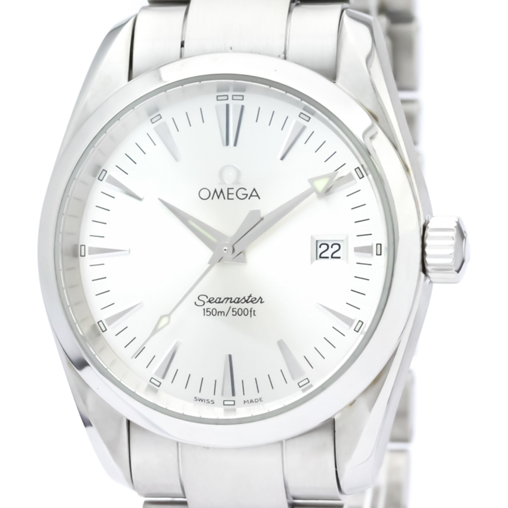 OMEGA Seamaster Aqua Terra Steel Quartz Mens Watch 2518.30