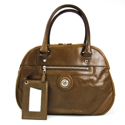 Balenciaga Womens Leather Handbag Brown