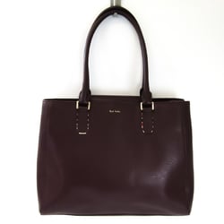 Paul Smith Womens Leather Tote Bag Brown
