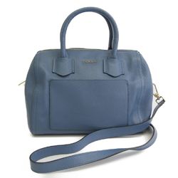 Furla Women's Leather Shoulder Bag Light Blue