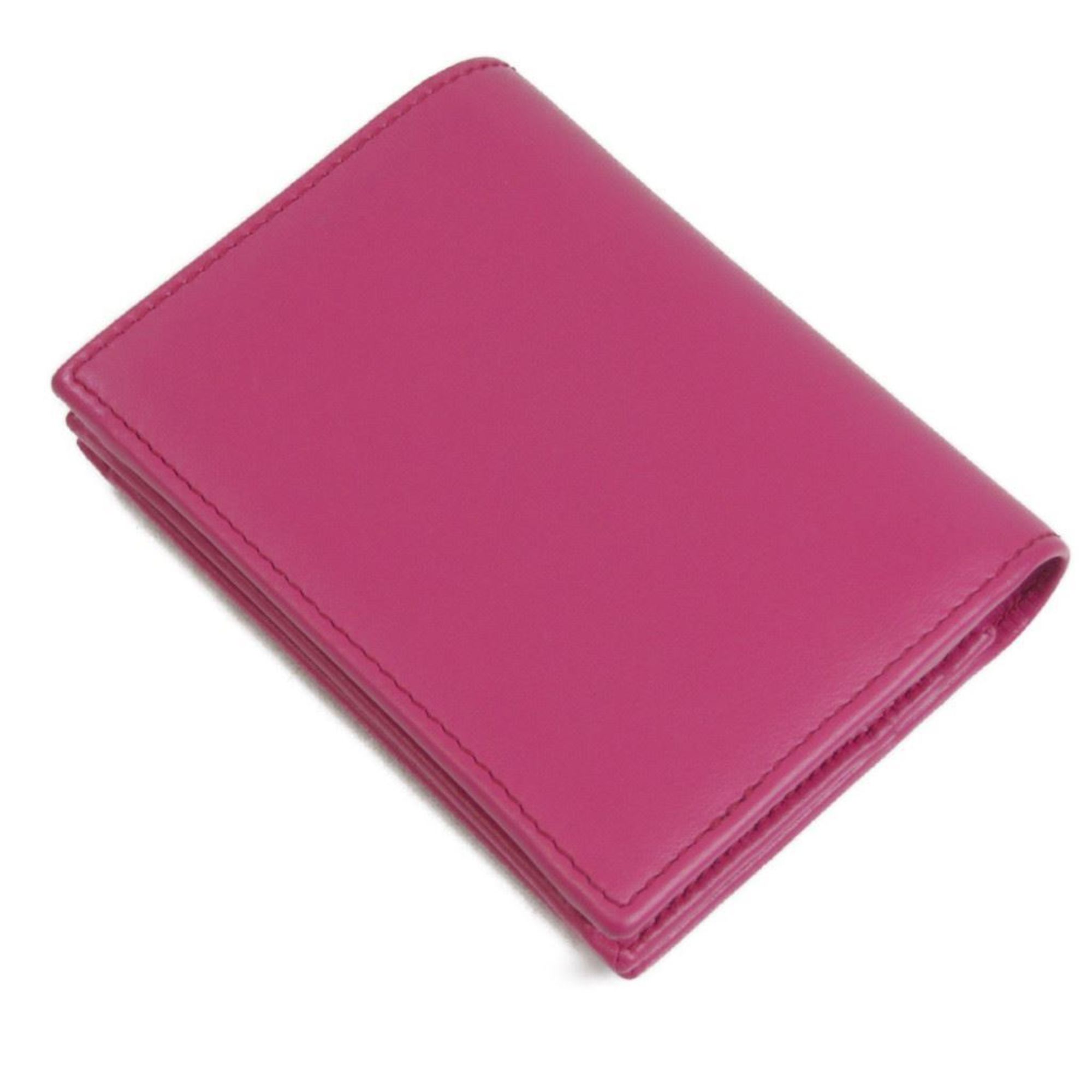 Salvatore Ferragamo Women's Leather Wallet (bi-fold) Pink
