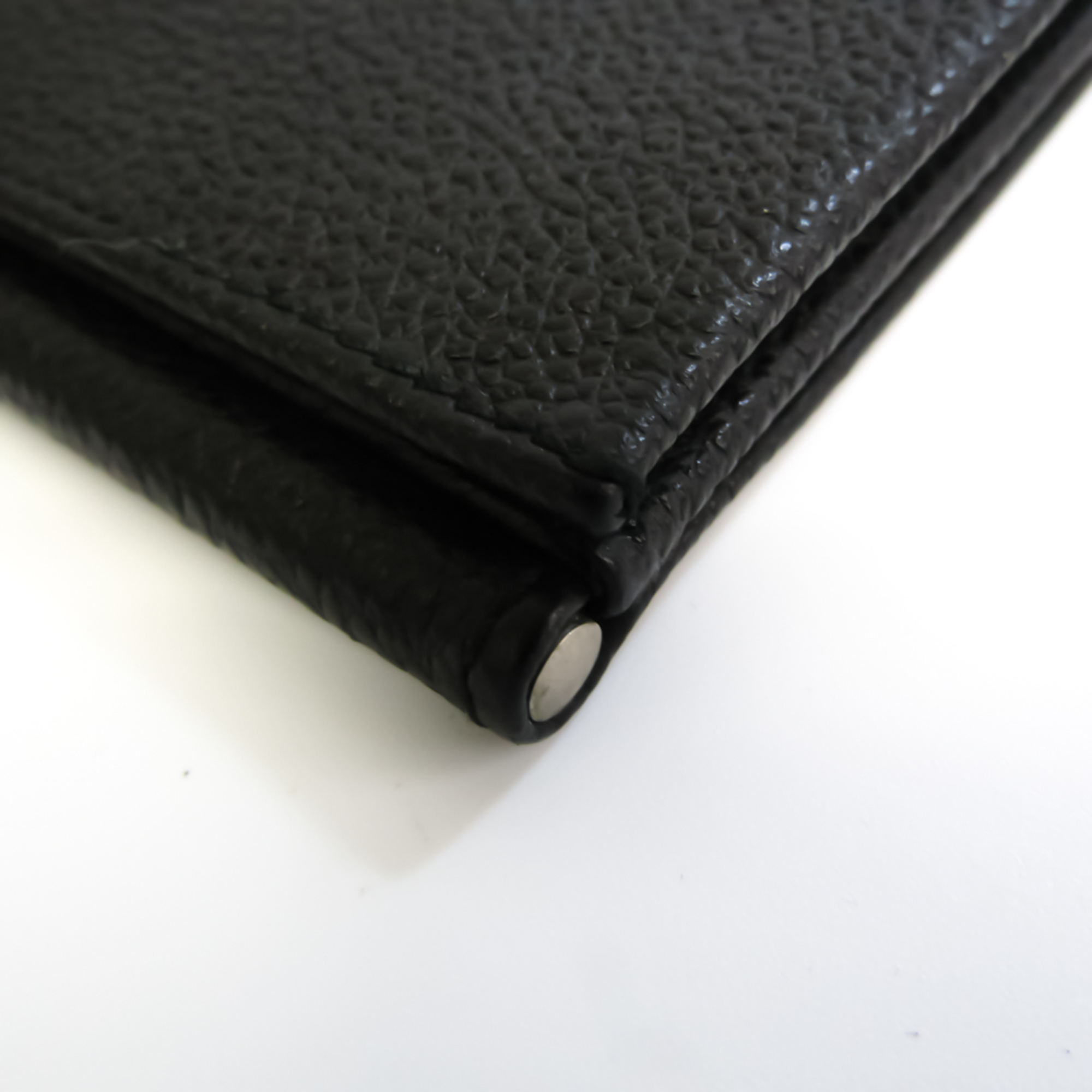 Salvatore Ferragamo Unisex Leather Bill Wallet (tri-fold)