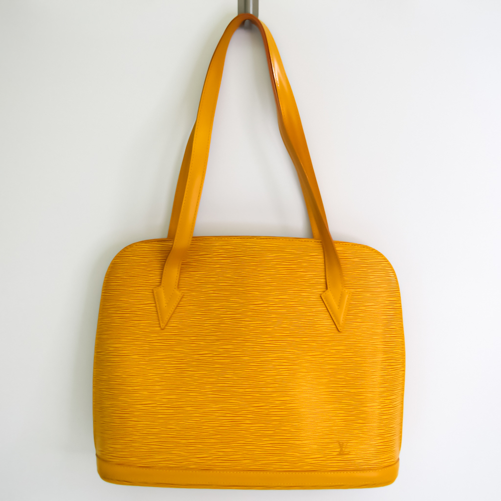 Louis Vuitton Epi Rusak M52289 Women's Shoulder Bag Jaune