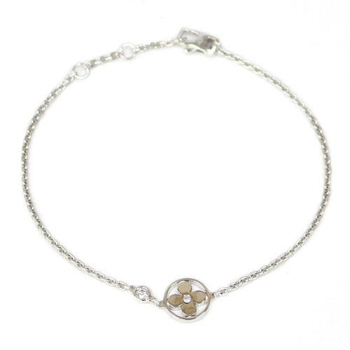 Louis Vuitton bracelet star K18WG cotton Cord bracelet ref.211918 - Joli  Closet