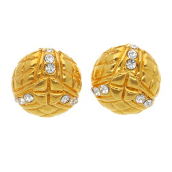 CHANEL Chanel Earrings Rhinestone Gold Ladies Metal Accessory
