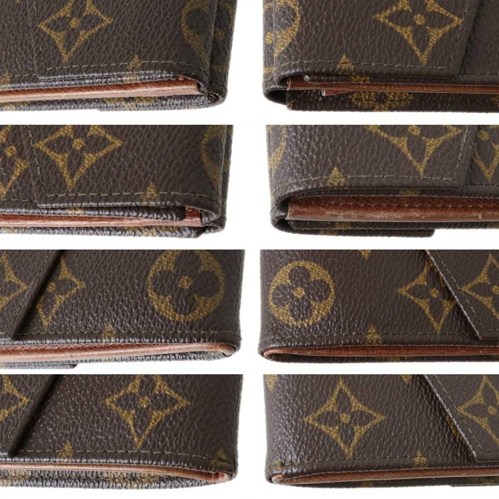 Pre-Owned LOUIS VUITTON Portomonet Vier Cult Credit Wallet W