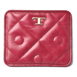 Tod's Card Case / Pass Business Holder TOD'S Men's Leather Bordeaux