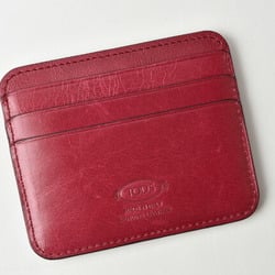 Tod's Card Case / Pass Business Holder TOD'S Men's Leather Bordeaux