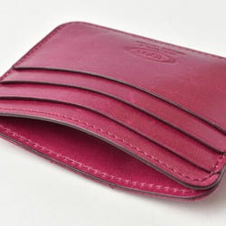 Tod's Card Case / Pass Business Holder TOD'S Men's Leather Bordeaux