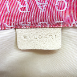 Bvlgari Women's Canvas Tote Bag Pink