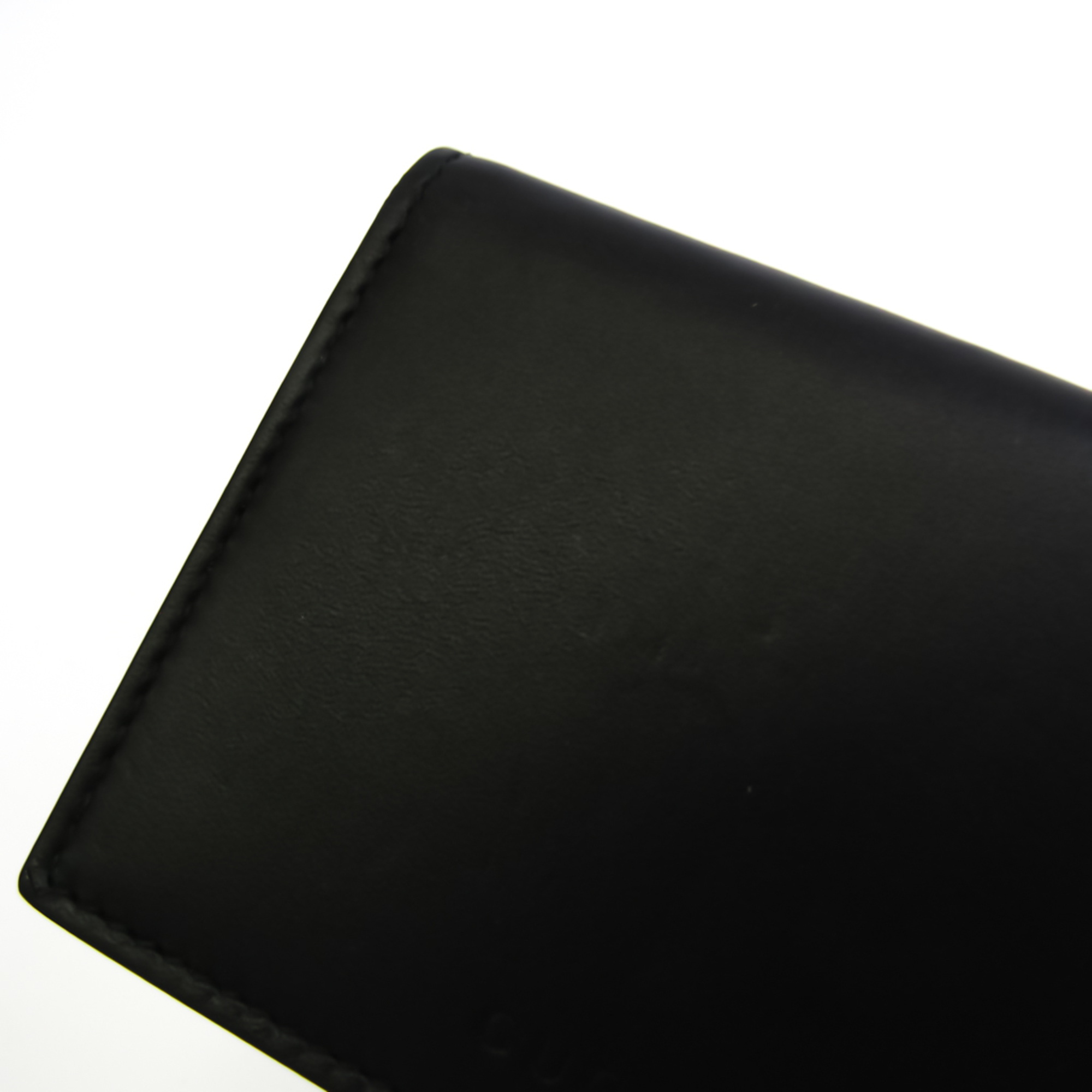 Gucci Guccissima 410120 Leather Card Case Black