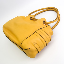Cole Haan Women's Leather Handbag Yellow